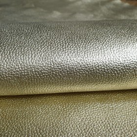 Gold Metallic Leather