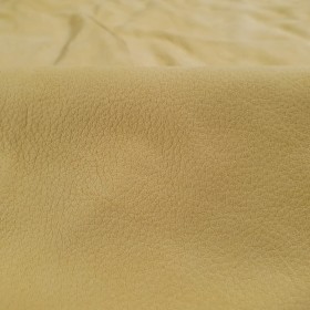 Yellow Nubuck Full hide leather