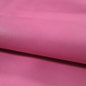 pink aniline leather side