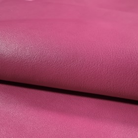 Hoja vacuno anilina acabado liso natural rosa fucsia