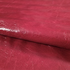 burgundy leather side