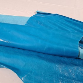 cuero vacuno azul