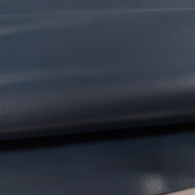 blue goatskin leather