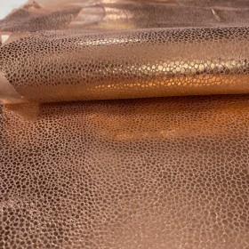 piel de cabra laminado metalizado