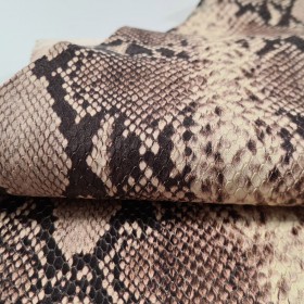 vacuno grabado piel de serpiente