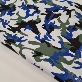 cuero estampado camuflaje - curtidos sevillano