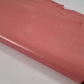 Pink  goatskin top grain leather