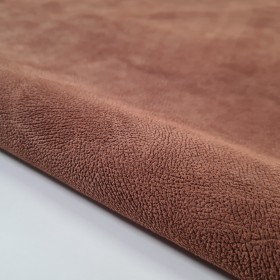 Crupon serraje afelpado marron