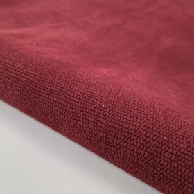 red burgundy cowsuede
