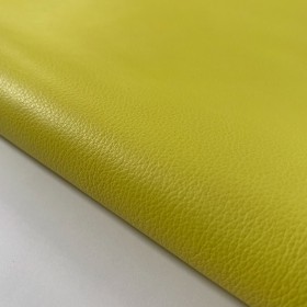 yellow leather