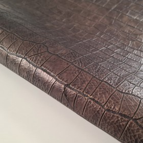 embossed crocodile