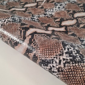 cuero imitacion serpiente