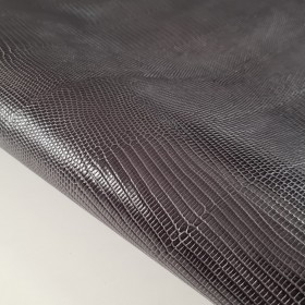 lizzard embossed leather