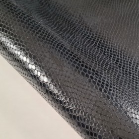 black embossed snake