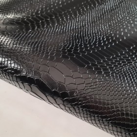 black snake embossed