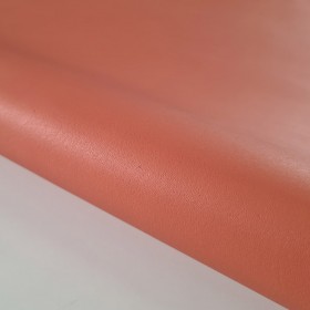 orange aniline leather