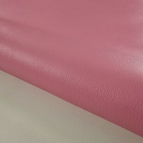 pink aniline leather side