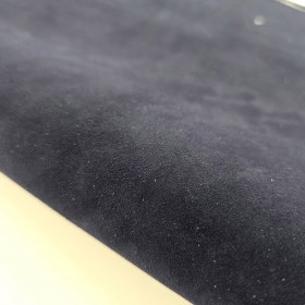 blue goatsuede leather