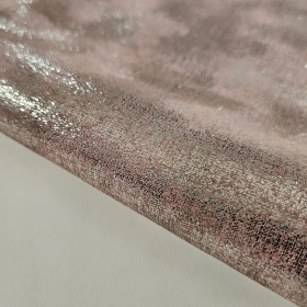 laminated cowsuede leather