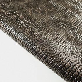 embossed crocodile leatherside
