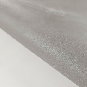 Grey aniline top grain leather hide