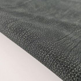 green rustic leather