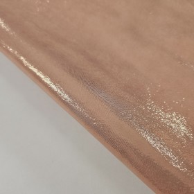 vacuno metalizado rosa pastel