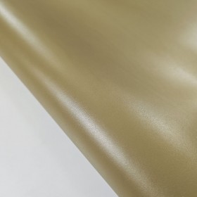 Green aniline cowleather side smooth surface