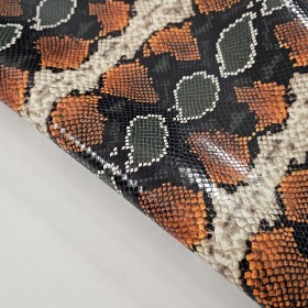 exclusive snake embossed calf leather - curtidos sevillano
