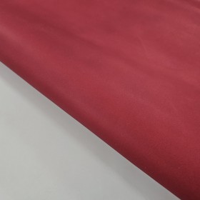 red cowleather sides