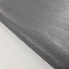 grey aniline leather side