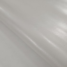 white off smooth cow leather side