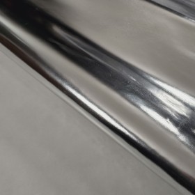 cuero laminado plata