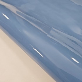 ligh blue patent leather