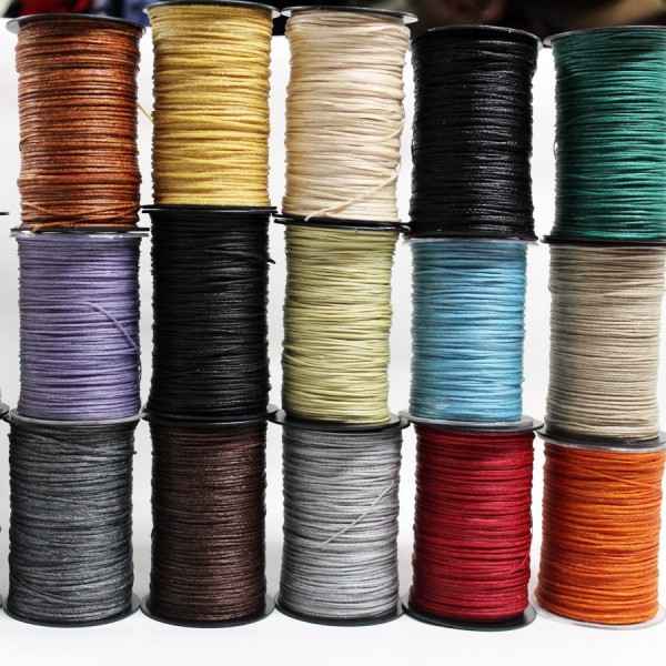 WHITE THREAD WAXED