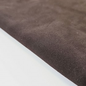brown cowsuede leather