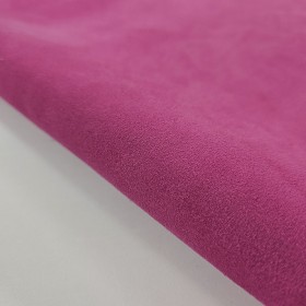 fuschia cowsuede leather