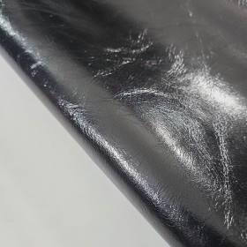 black leather sides