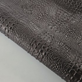 brown crocodile leather