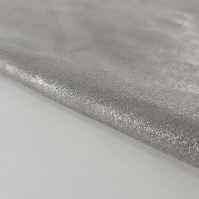 silver cowsuede leather - curtidos sevillano
