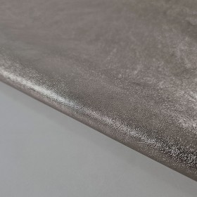 metal laminated leather