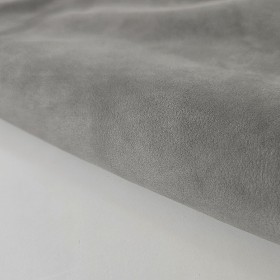 piel de ante confeccion terciopelo gris