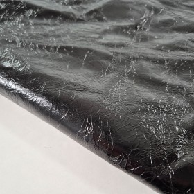 black leather hide