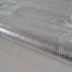 Silver laminated cowleather side