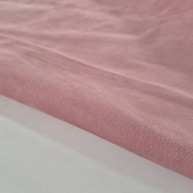 pink nubuc cowleather sides