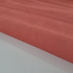 orange cowsuede leather