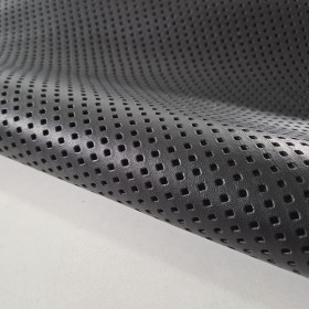 napa cordero negro perforado