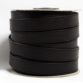 Brown Sewn Leather Strap