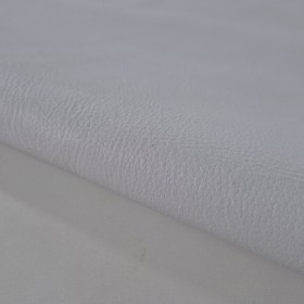 white off aniline leather
