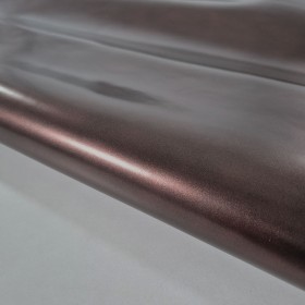 metallic leather